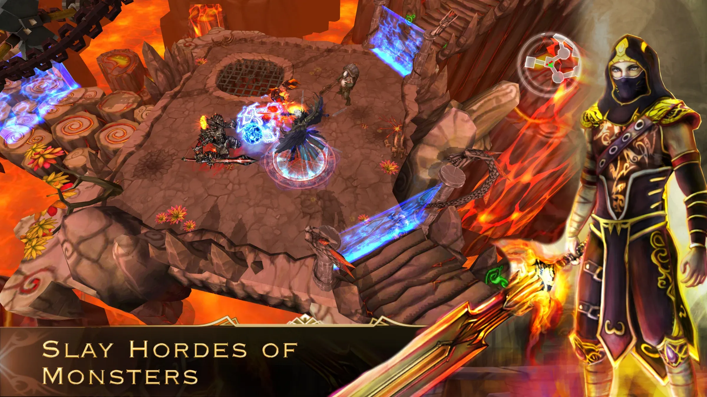 Dawnblade v1.9.25 APK Мод (Мега Меню, Режим бога, Тупой враг) Screenshot 2
