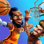 Скачать взлом Basketball Arena Мод (Меню, Мега Корзина, Заморозка противника) на Андроид