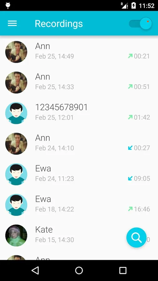 Запись звонков Premium Screenshot 2 Запись звонков Premium Screenshot 2