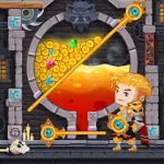 Взломанный How to Loot - Pin Pull [мод: много денег] на Андроид