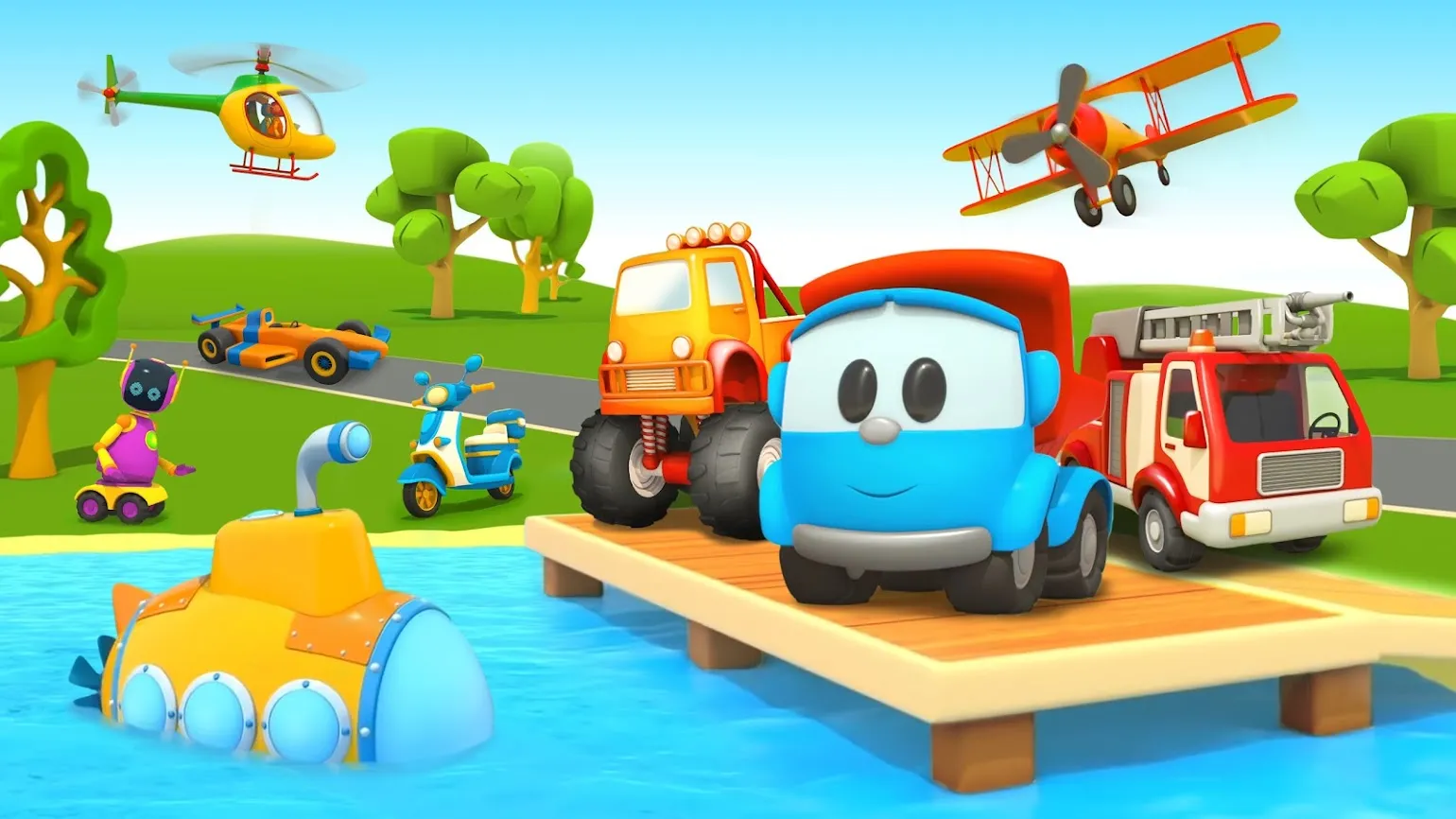 Лева 2 Машинки: Игры для Детей Screenshot 1 Лева 2 Машинки: Игры для Детей Screenshot 1