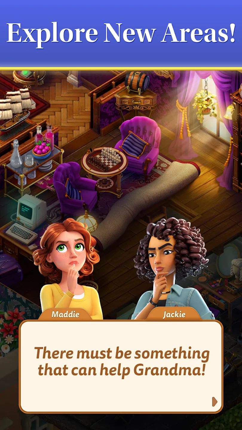 Merge Mansion v25.07.01 APK Мод (Много денег) Screenshot 4 Merge Mansion v25.07.01 APK Мод (Много денег) Screenshot 4