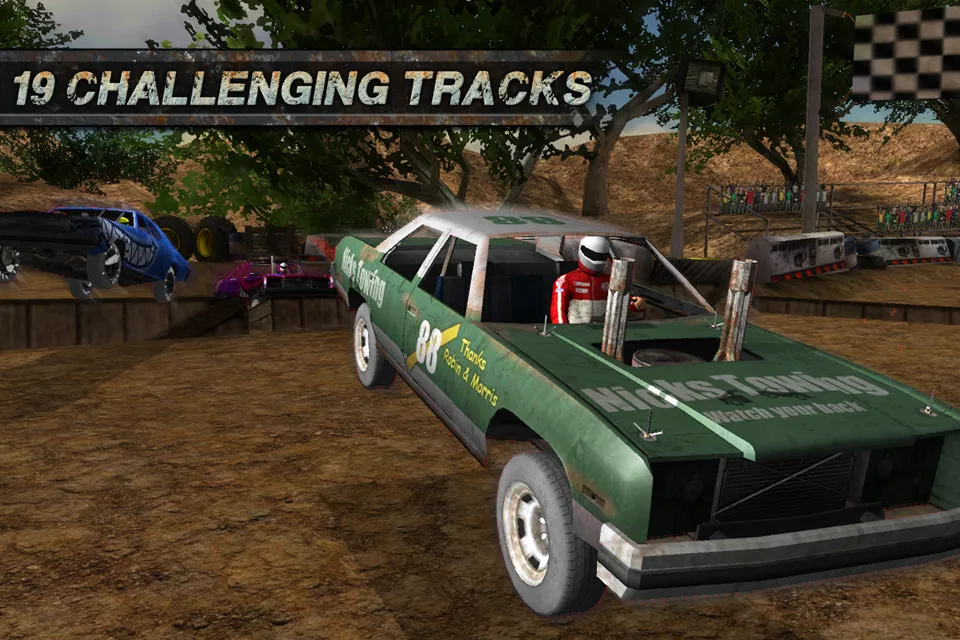 Demolition Derby: Crash Racing [мод: много денег] Screenshot 2