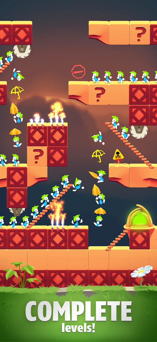 Lemmings: головоломка v9.2.0 APK Мод (Меню, Много денег, VIP) Screenshot 1 Lemmings: головоломка v9.2.0 APK Мод (Меню, Много денег, VIP) Screenshot 1