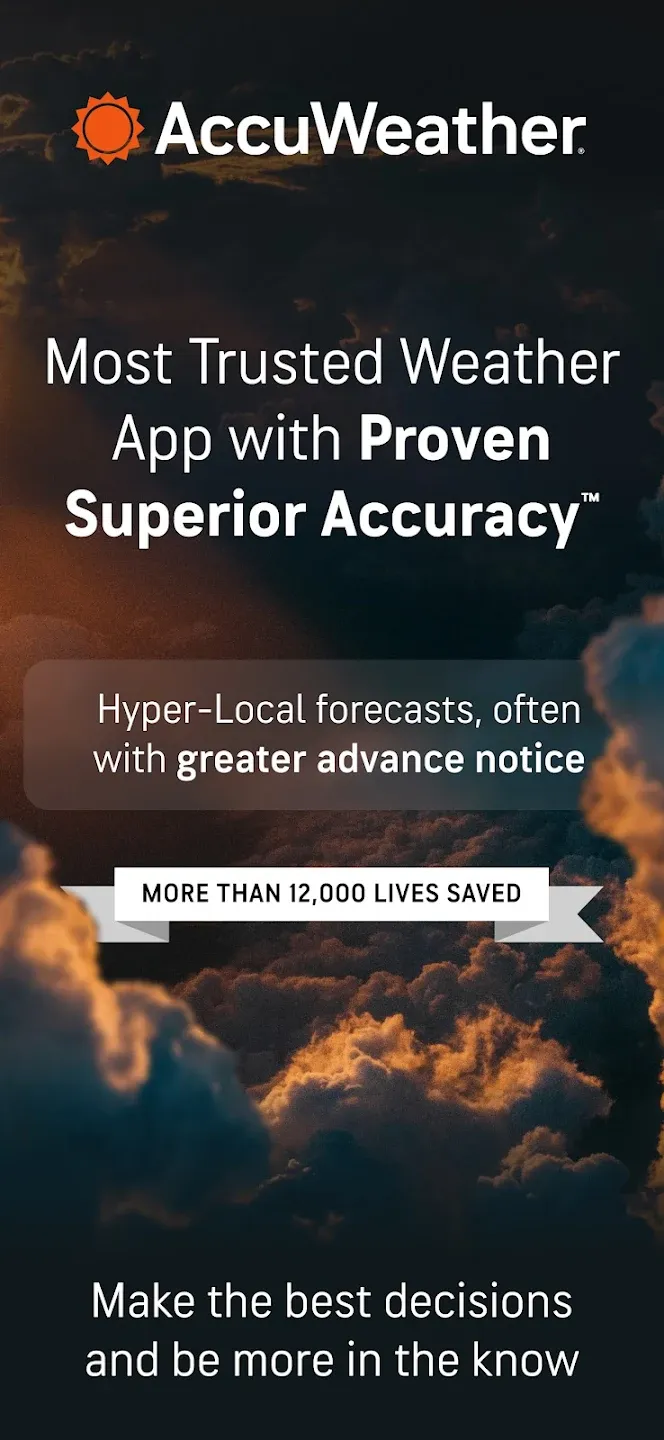 AccuWeather прогноз погоды v21.1.10-3-rc APK Мод (Всё открыто, Premium) Screenshot 1 AccuWeather прогноз погоды v21.1.10-3-rc APK Мод (Всё открыто, Premium) Screenshot 1
