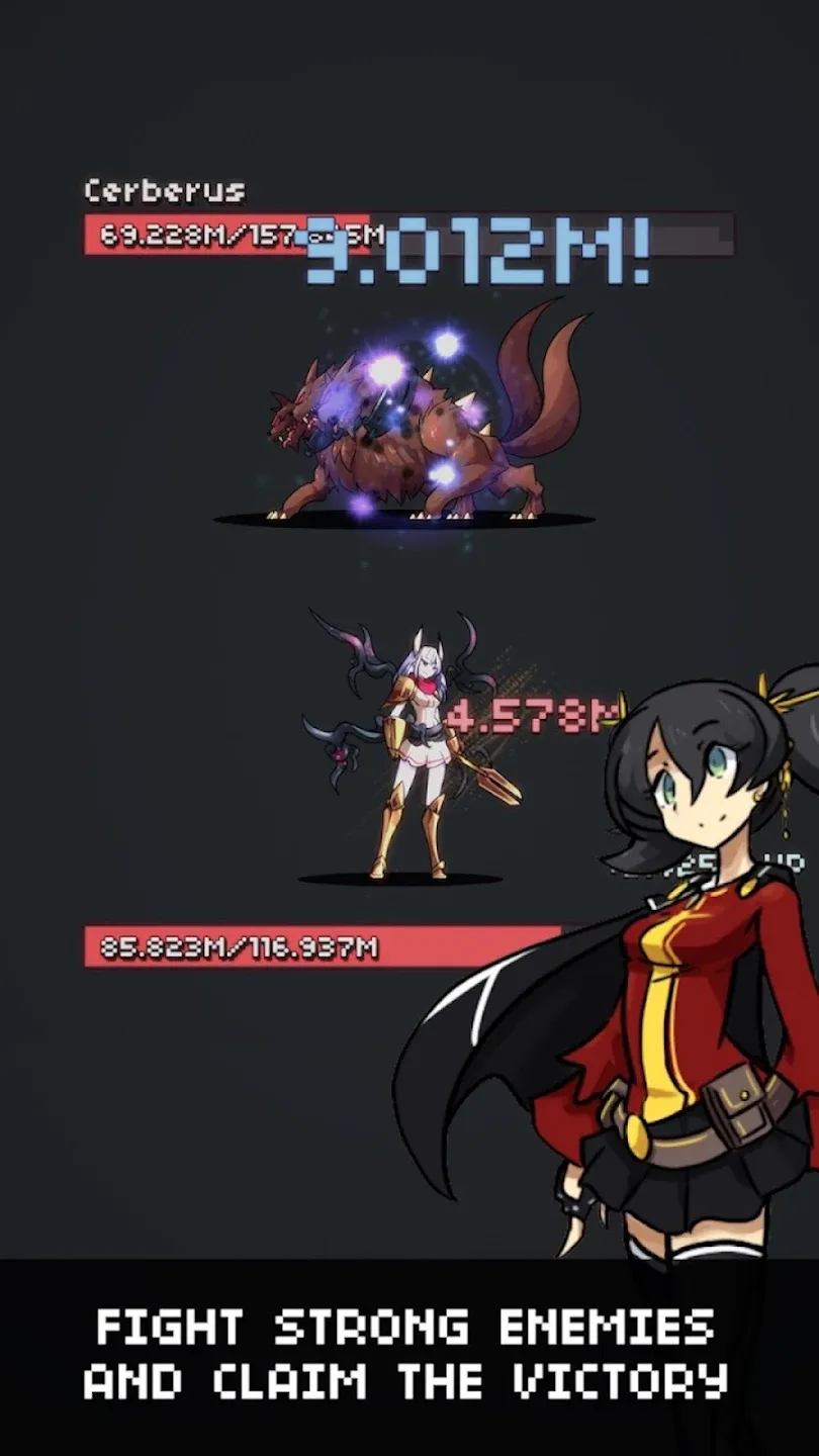 Hero's Quest: Automatic RPG v1.0.17 APK Мод (Меню, Всё бесконечно) Screenshot 1 Hero's Quest: Automatic RPG v1.0.17 APK Мод (Меню, Всё бесконечно) Screenshot 1