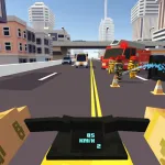 Скачать MOD Blocky Moto Racing – мотоцикл симулятор [мод: всё открыто] на Андроид