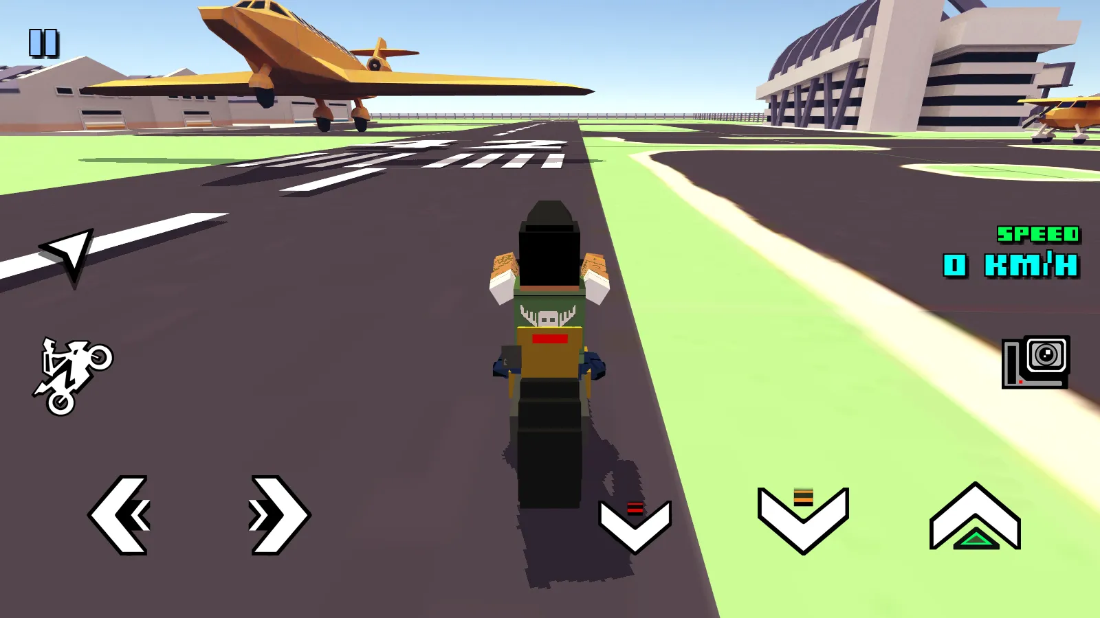 Blocky Moto Racing – мотоцикл симулятор [мод: всё открыто] Screenshot 3