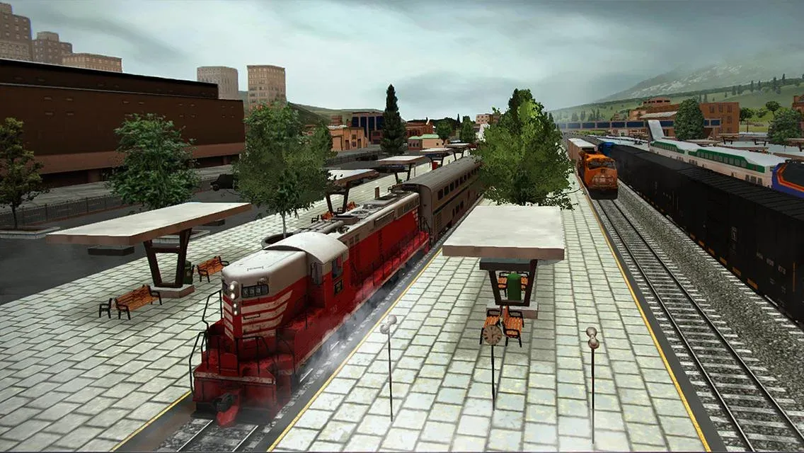 Train Simulator PRO v1.6 APK Мод (Много бриллиантов) Screenshot 2 Train Simulator PRO v1.6 APK Мод (Много бриллиантов) Screenshot 2