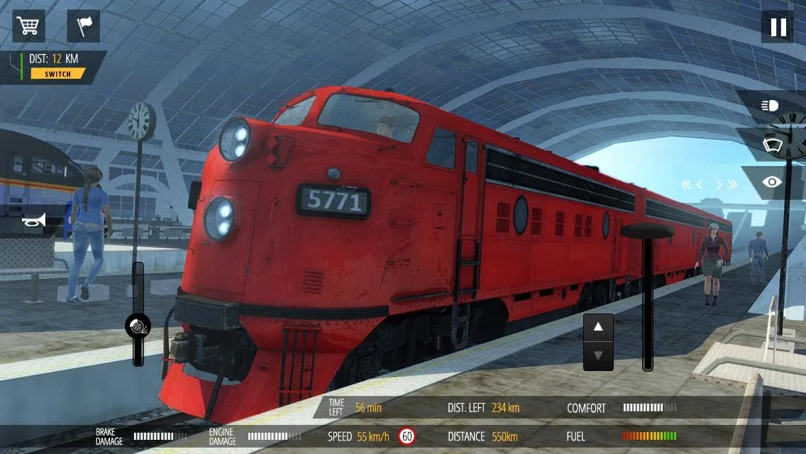 Train Simulator PRO v1.6 APK Мод (Много бриллиантов) Screenshot 3 Train Simulator PRO v1.6 APK Мод (Много бриллиантов) Screenshot 3