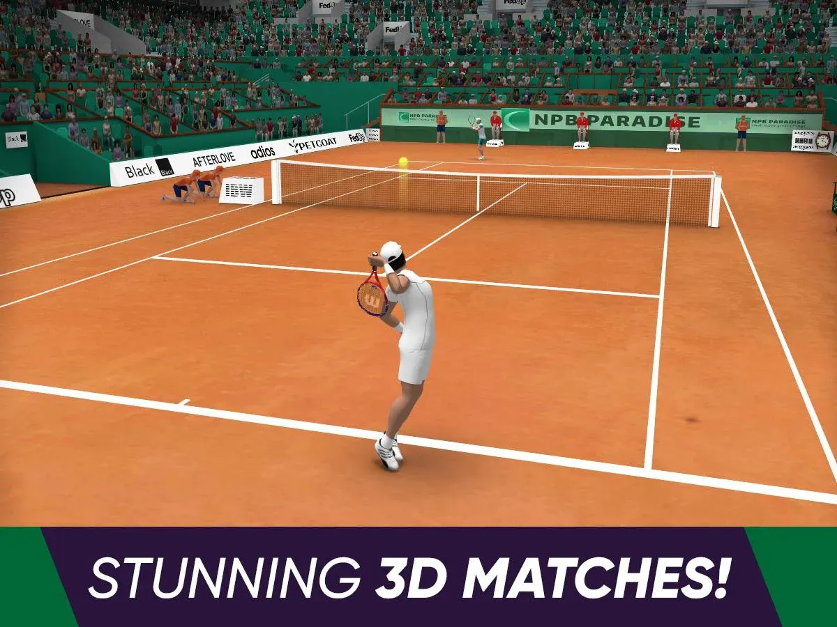 Tennis World Open 2026 v1.3.6 APK Мод (Меню, Много денег) Screenshot 4