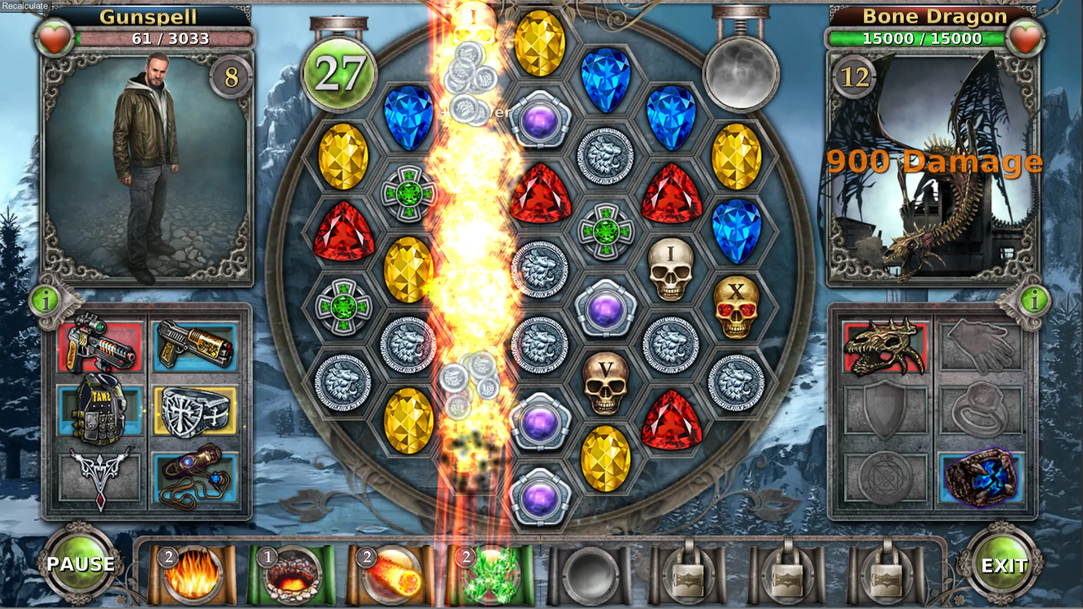 Gunspell v1.7.868 APK Мод (Много денег) Screenshot 1