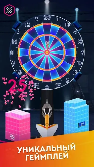 Darts of Fury [мод: всё открыто] Screenshot 2