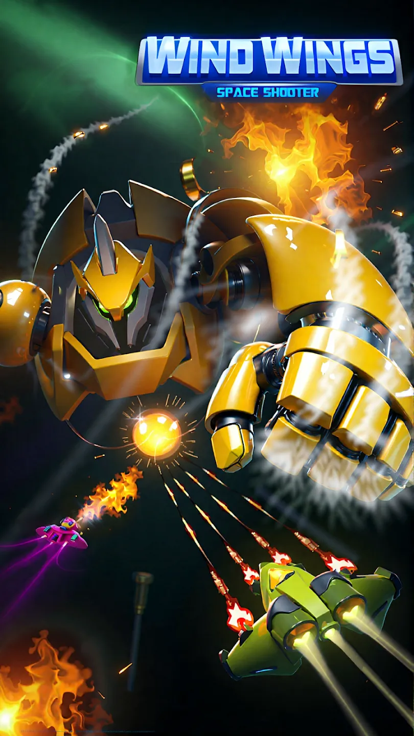 WindWings: Galaxy attack Pro v1.0.69 APK Мод (Много денег) Screenshot 1 WindWings: Galaxy attack Pro v1.0.69 APK Мод (Много денег) Screenshot 1