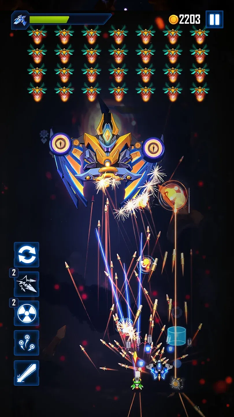 WindWings: Galaxy attack Pro v1.0.69 APK Мод (Много денег) Screenshot 5