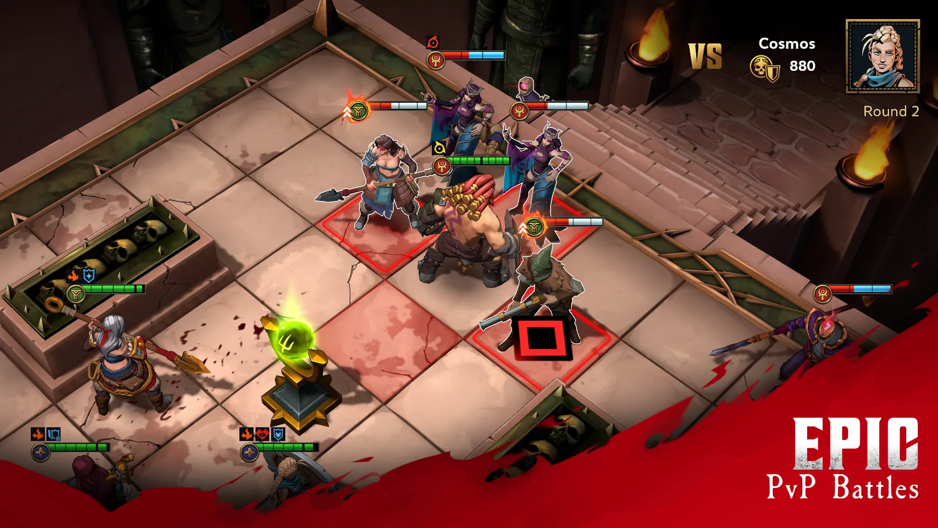 Grimguard Tactics: Fantasy RPG v1.26.3 APK Мод (Меню, Скорость игры) Screenshot 3