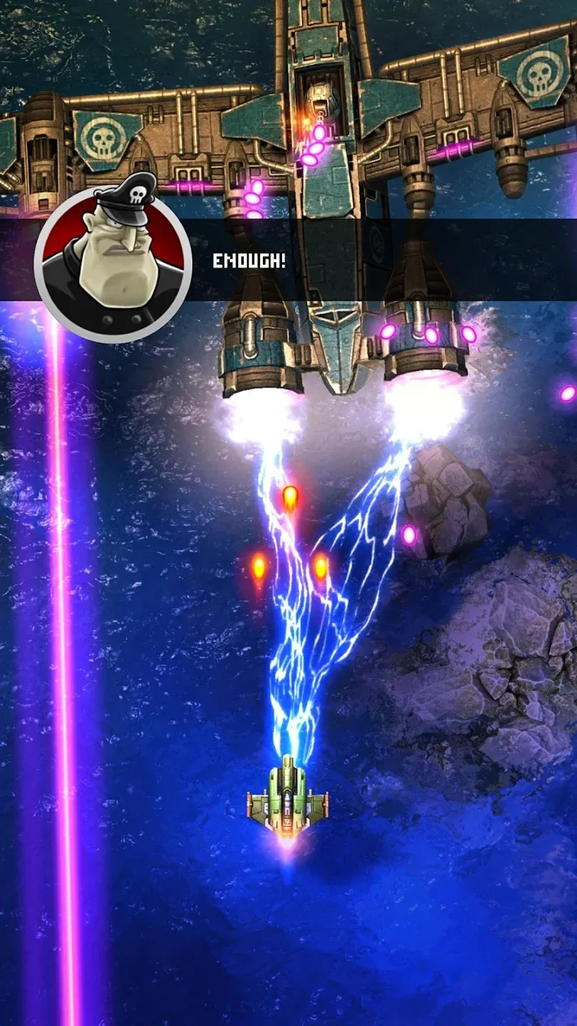 Sky Force 2014 v1.50 APK Мод (Меню, Много денег, Режим бога, Урон) Screenshot 5
