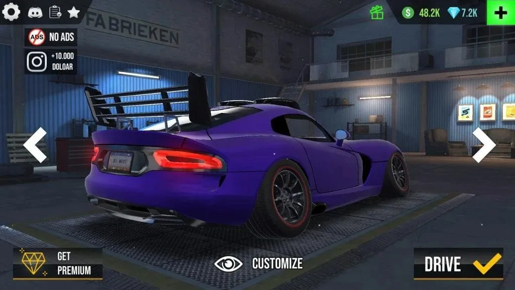 Drive Club: автомобильные игры [мод: меню] Screenshot 3