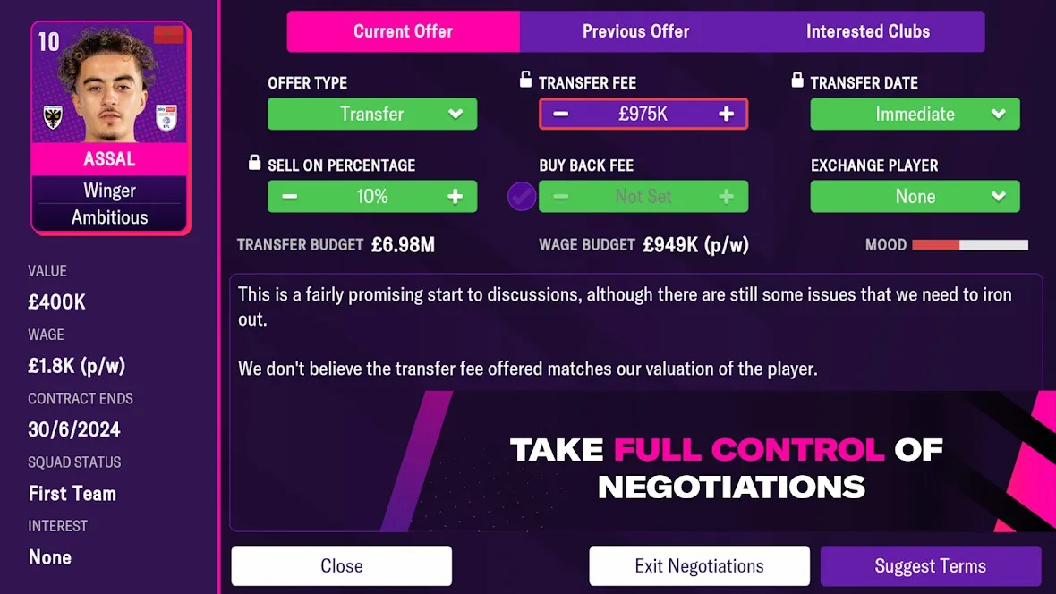 Football Manager 2022 Mobile [мод: полная версия] Screenshot 5