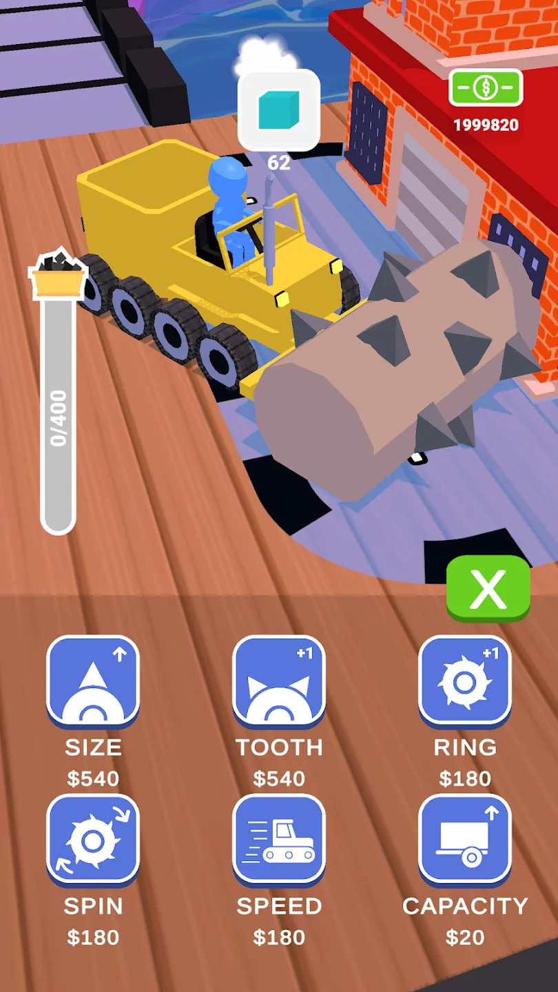 Каменный шахтер-Stone Miner v2.13.11 APK Мод (Много денег, 12+ функций) Screenshot 5
