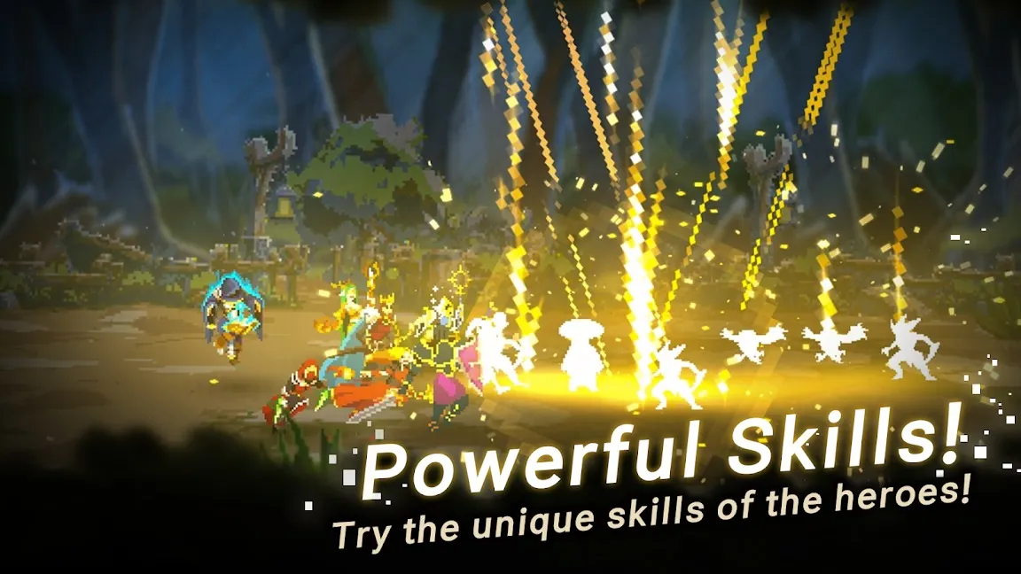 Unknown Heroes Idle [мод: много денег] Screenshot 3