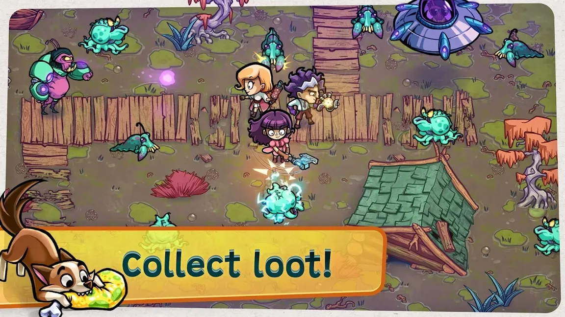 Alien Food Invasion [мод: много денег] Screenshot 2