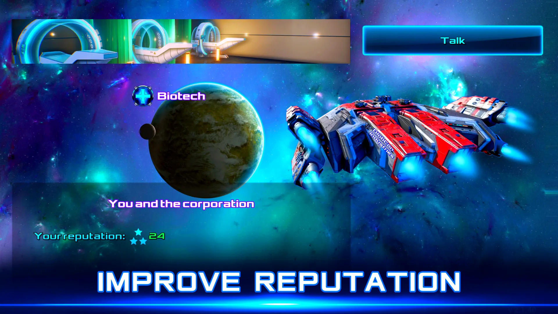Idle Space Business Tycoon v2.1.79 APK Мод (Меню, Много денег, VIP) Screenshot 4