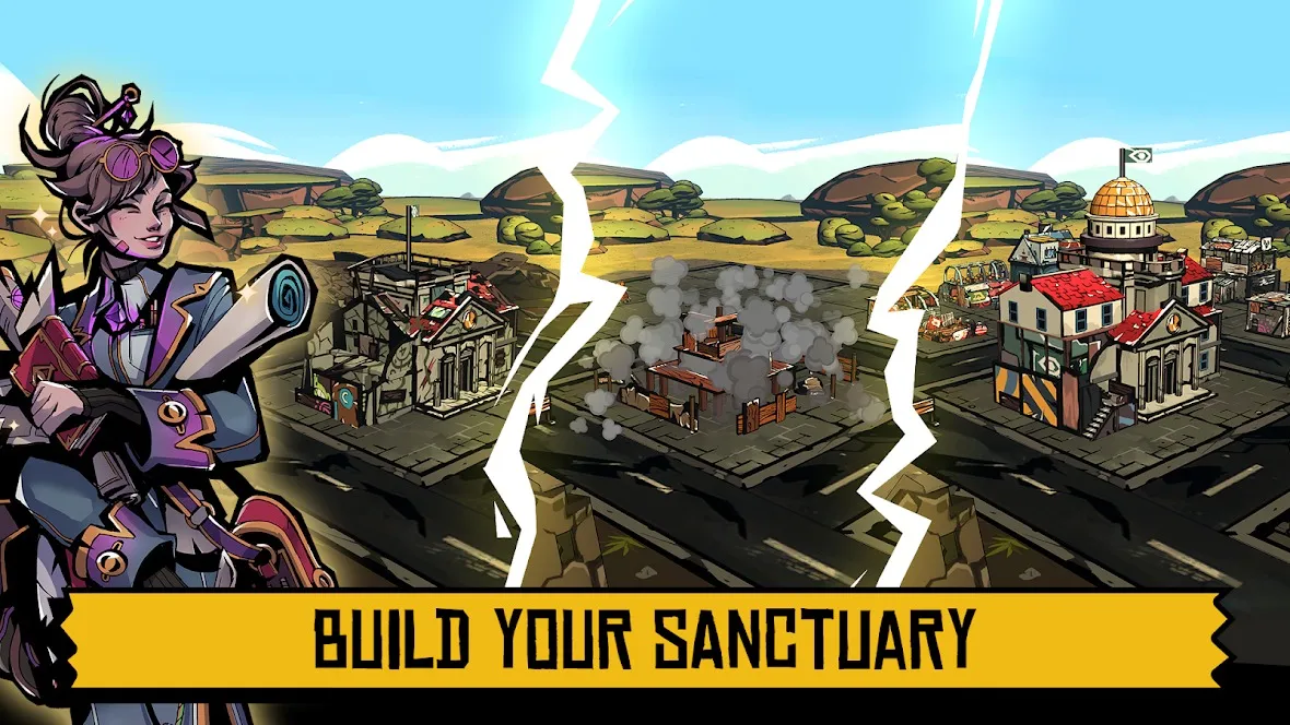 Days of Doom – Post-apocalyptic PvP RPG [мод: много денег] Screenshot 2