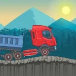 Взломанный Плохой Дальнобойщик [Lite] Мод (Много денег) на Андроид
