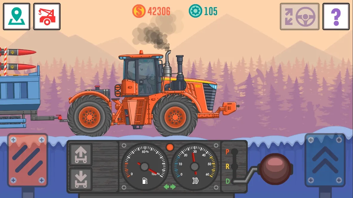 Плохой Дальнобойщик [Lite] v3.52 APK Мод (Много денег) Screenshot 1