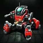 Скачать взлом Robot Warrior Top-down shooter [мод: много денег] на Андроид