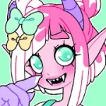 Скачать взлом Monster Girl Maker 2 [мод: бесплатные покупки] на Андроид