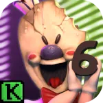 Скачать MOD Ice Scream 6 Friends: Charlie Мод (Меню, Много ловушек и боеприпасов) на Андроид