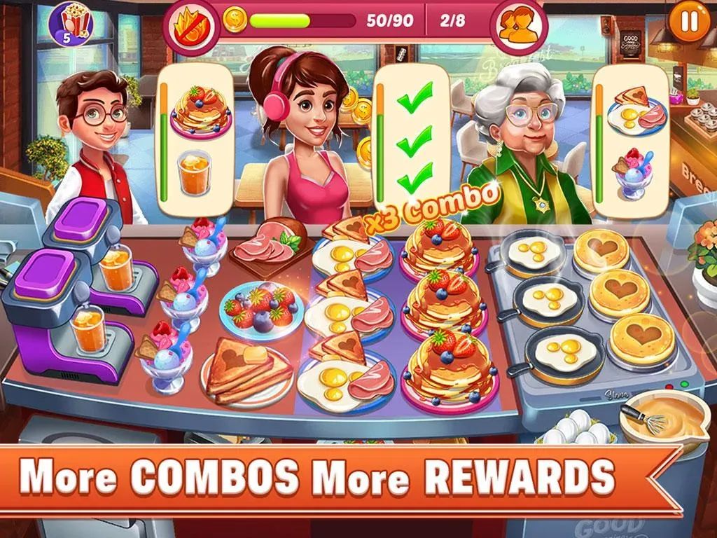 Cooking Chef Restaurant v3.8 APK Мод (Много денег) Screenshot 4