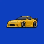 Скачать полную версию Pixel Car Racer [мод: много денег] на Андроид