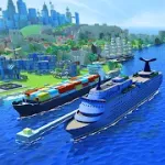 Скачать полную версию Sea Port: Стратегия с флотом [мод: много денег] на Андроид
