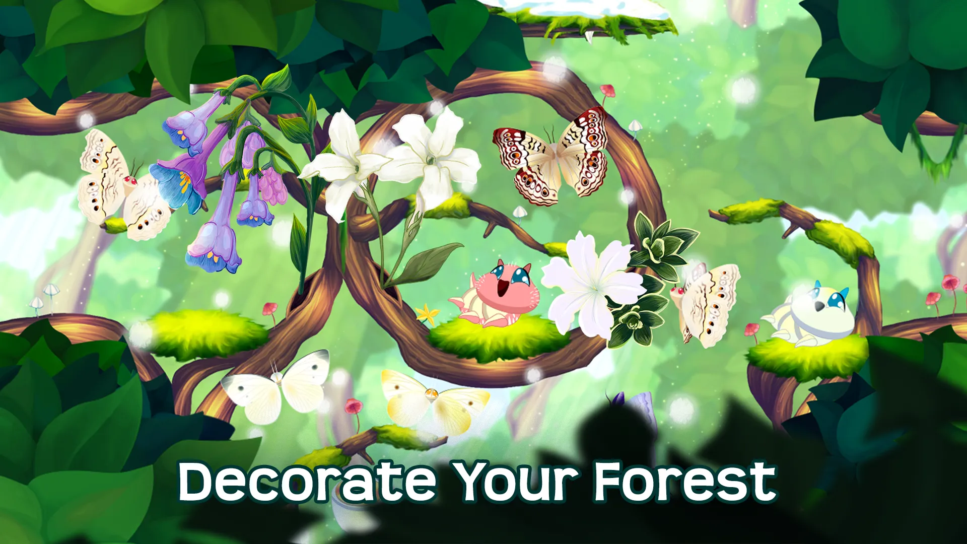 Flutter: Butterfly Sanctuary v4036 APK Мод (Много денег) Screenshot 4