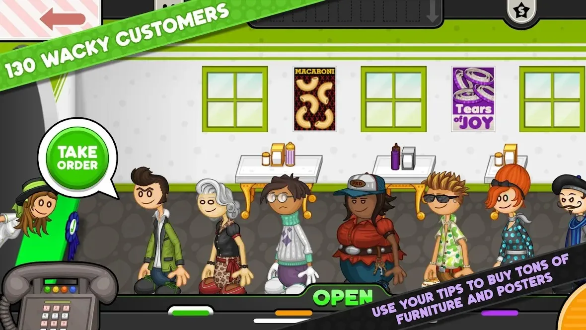 Papa's Pastaria To Go! [мод: много денег] Screenshot 2