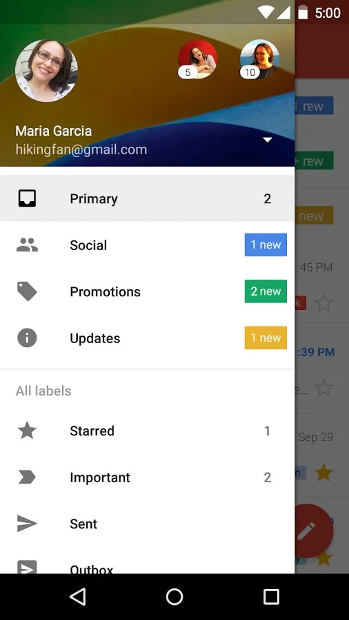 Gmail Screenshot 2 Gmail Screenshot 2