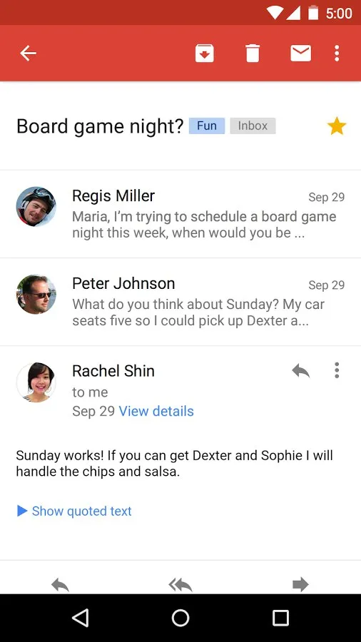 Gmail Screenshot 3 Gmail Screenshot 3