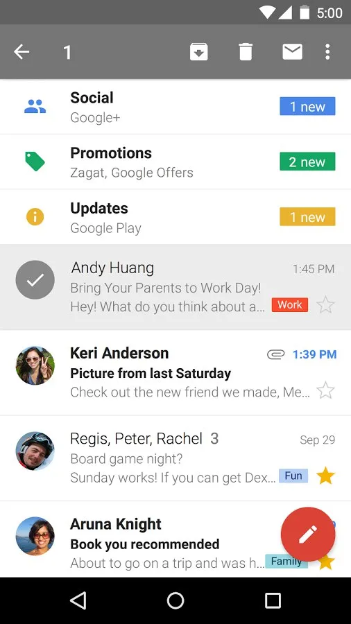 Gmail Screenshot 4 Gmail Screenshot 4