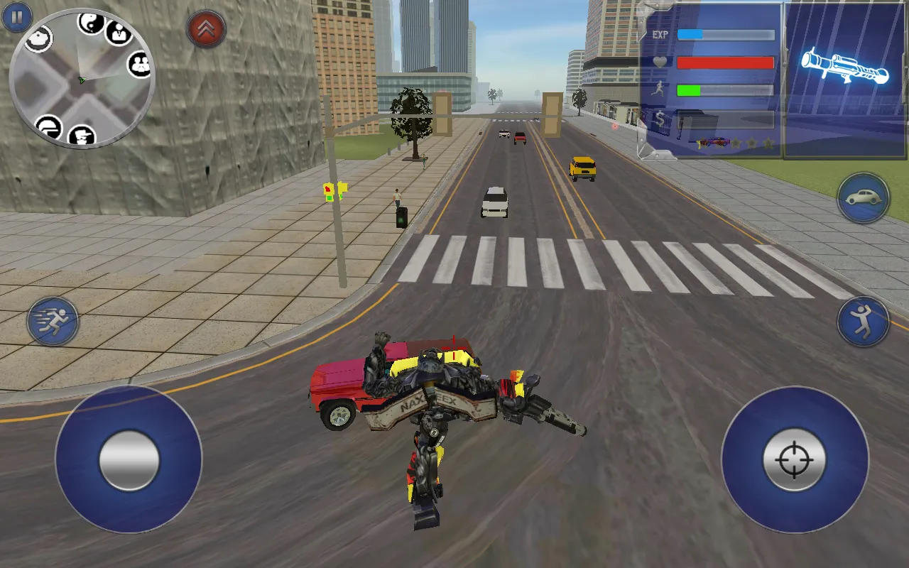 Pickup Truck Robot v1.8.4 APK Мод (Много очков навыков) Screenshot 2 Pickup Truck Robot v1.8.4 APK Мод (Много очков навыков) Screenshot 2