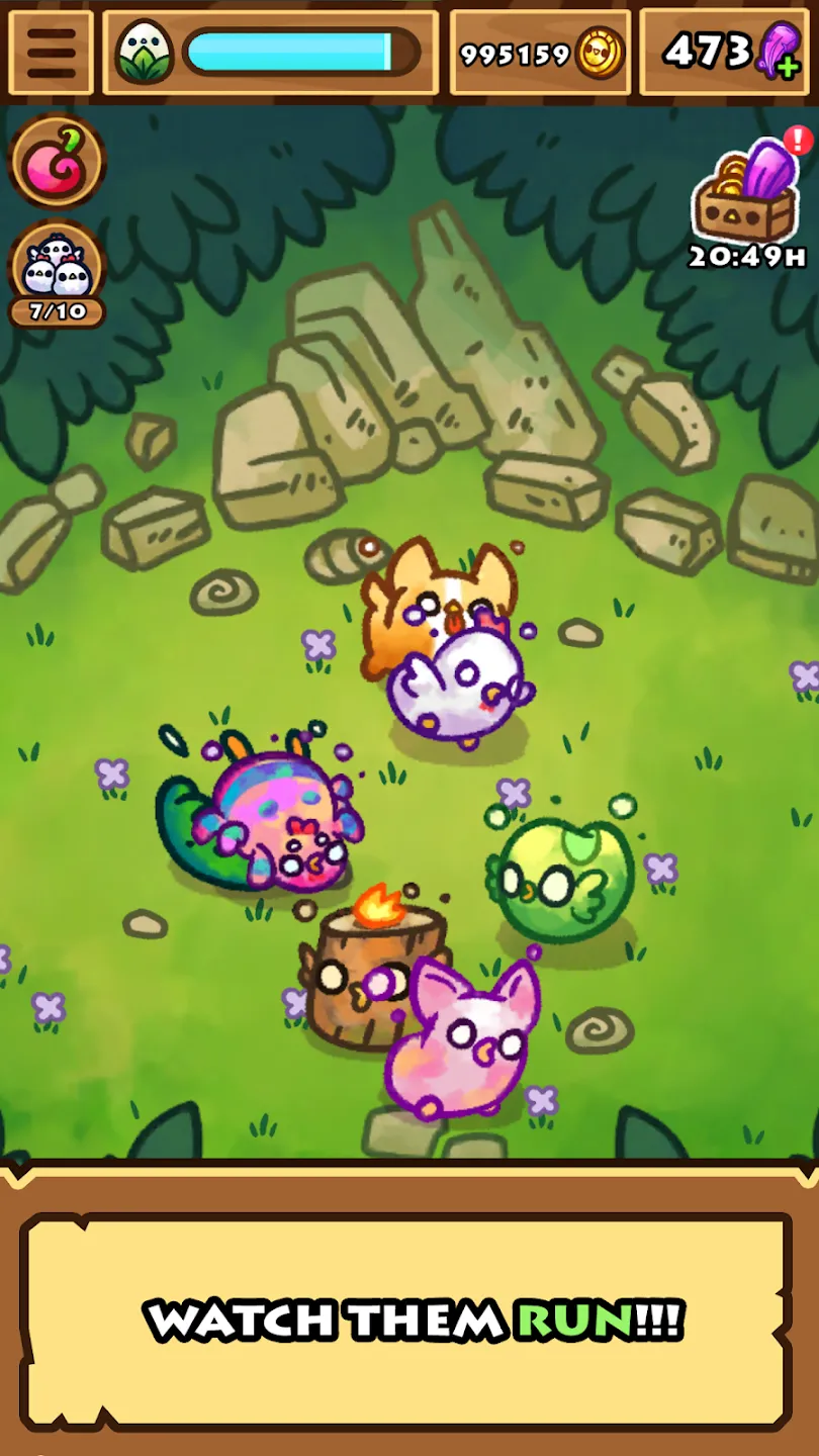 Chichens v2.1 APK Мод (Бесплатные покупки) Screenshot 3 Chichens v2.1 APK Мод (Бесплатные покупки) Screenshot 3