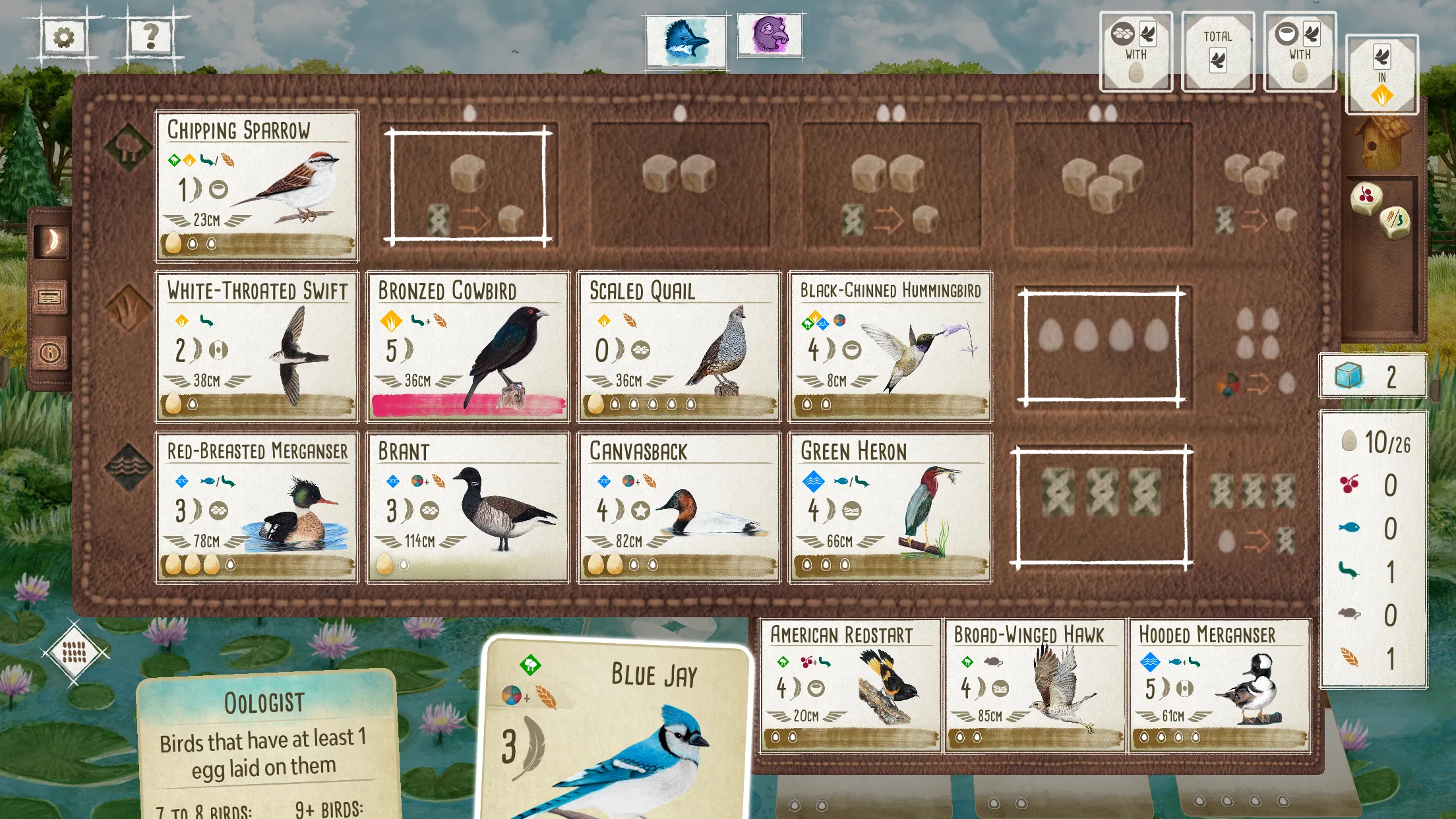 Wingspan (Крылья) v1.7.941 APK Мод (Полная версия) Screenshot 4 Wingspan (Крылья) v1.7.941 APK Мод (Полная версия) Screenshot 4