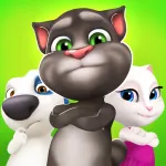 Скачать MOD Говорящий Том: бабл-шутер Мод (Много денег) на Андроид