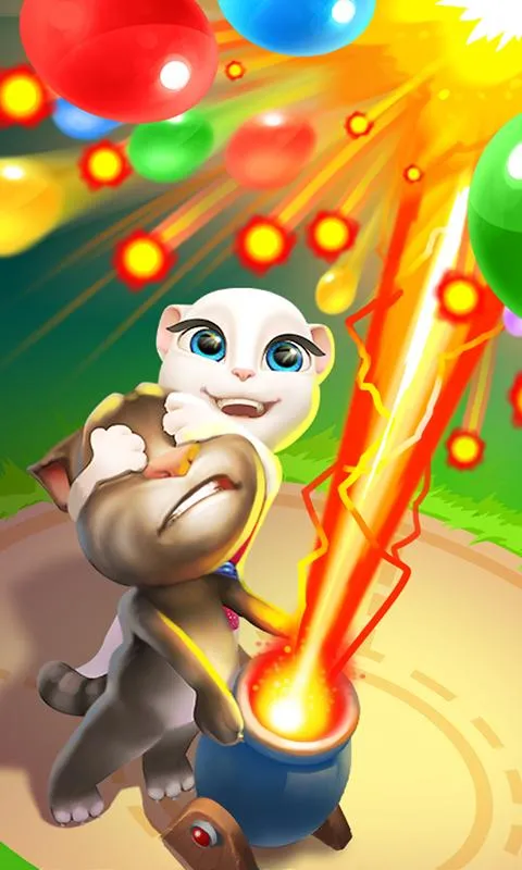 Говорящий Том: бабл-шутер v1.5.3.20 APK Мод (Много денег) Screenshot 2 Говорящий Том: бабл-шутер v1.5.3.20 APK Мод (Много денег) Screenshot 2