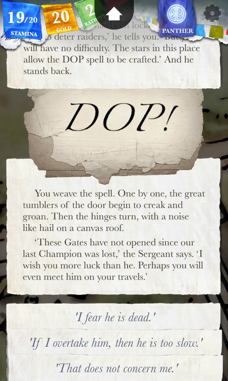 Sorcery! v1.6a5 APK Мод (Полная версия) Screenshot 3 Sorcery! v1.6a5 APK Мод (Полная версия) Screenshot 3