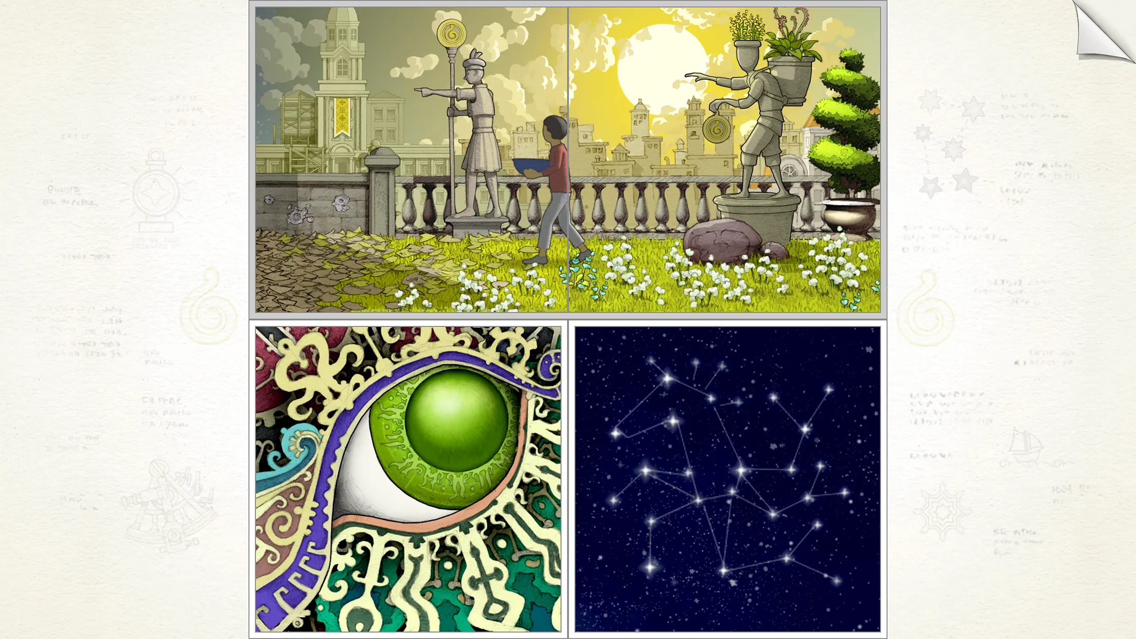 Gorogoa v1.2.1 APK Мод (Полная версия) Screenshot 1 Gorogoa v1.2.1 APK Мод (Полная версия) Screenshot 1