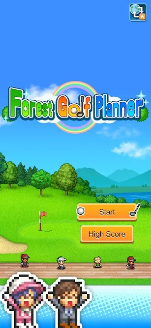 Forest Golf Planner [мод: меню] Screenshot 5