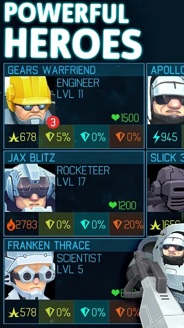 OTTTD : Over The Top TD [мод: много денег] Screenshot 3